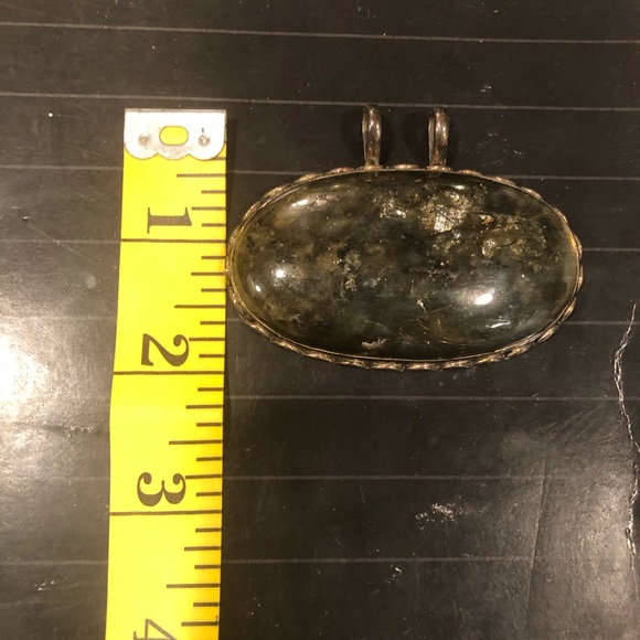 Labradorite Large Pendant - Picture 3 of 4